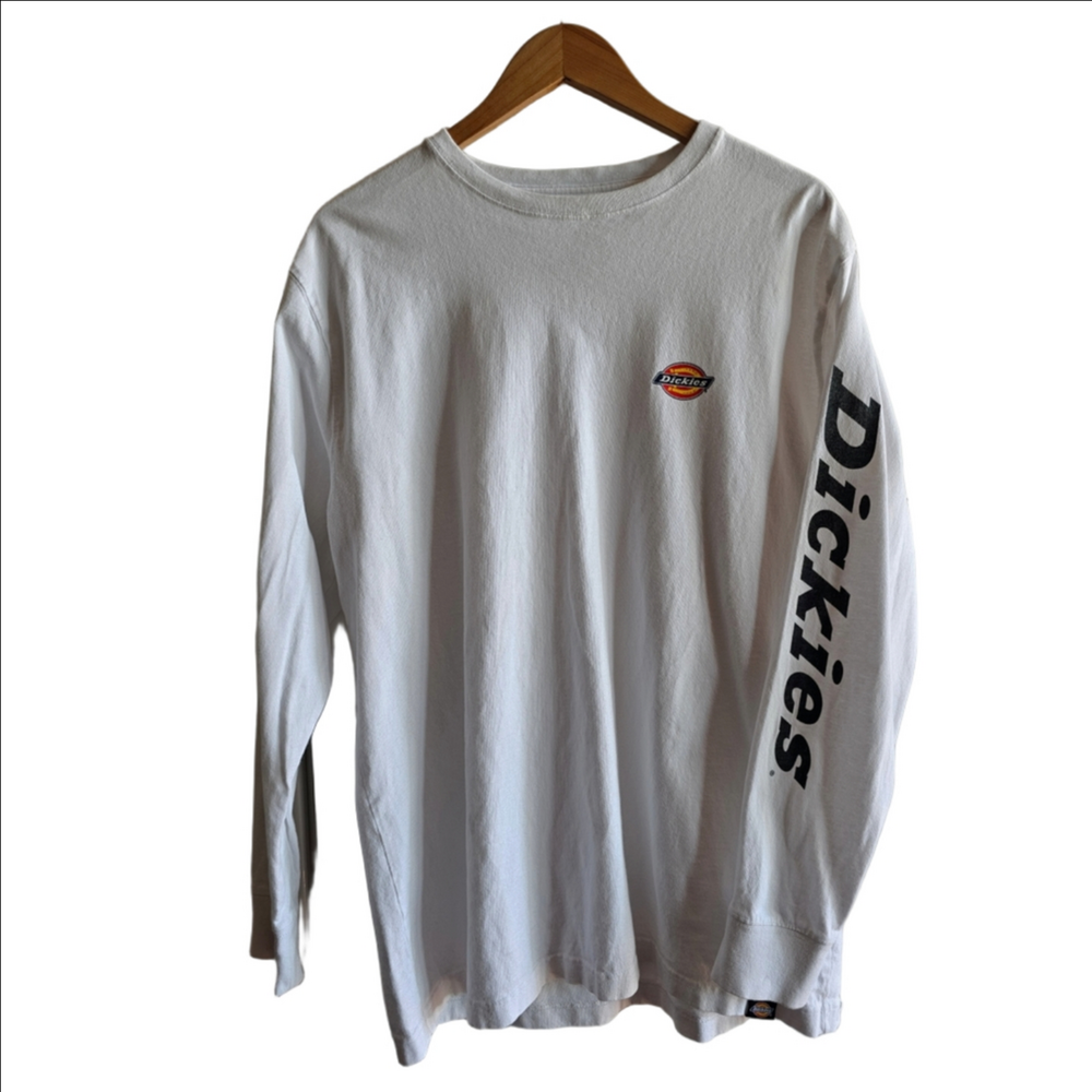Dickies Men's Long Sleeve Logo Oversized Graphic Tee - Picture 4 of 11